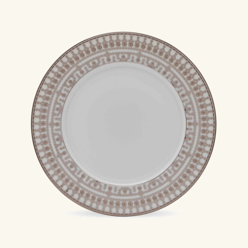 haviland tiara dessert plate round silver 22cm set of 4