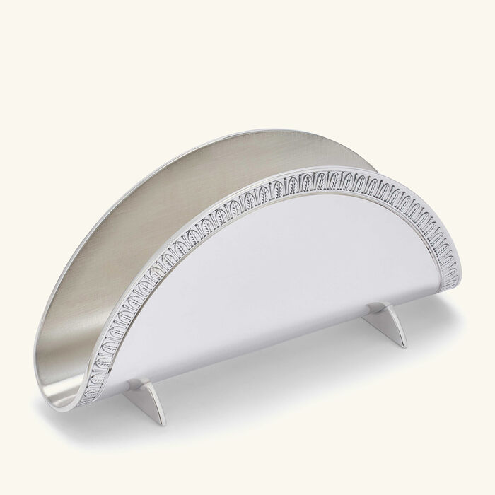 christofle malmaison napkin holder silver plated