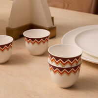 ICONIC Arabic Cup Multicolor Set of 6 missoni home iconic arabic cup multicolor set of 6