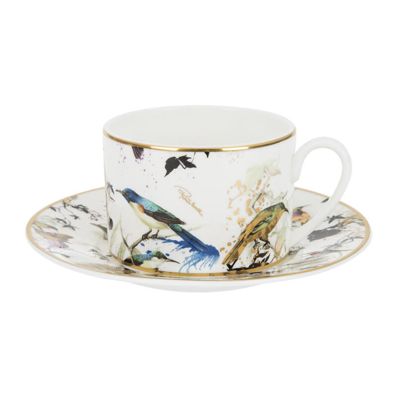 Garden Birds Teacup & Saucer Garden Birds Teacup & Saucer, large