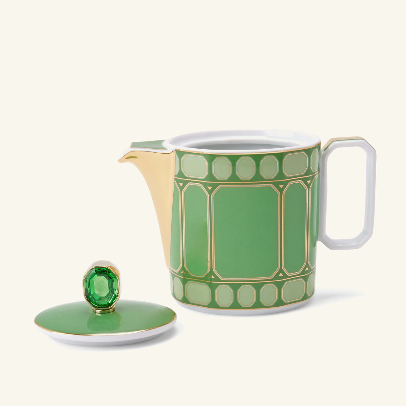 rosenthal signum fern milk pitcher green