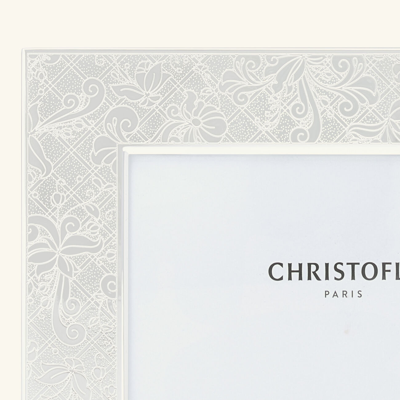 christofle jardin d eden picture frame silver 10x15cm