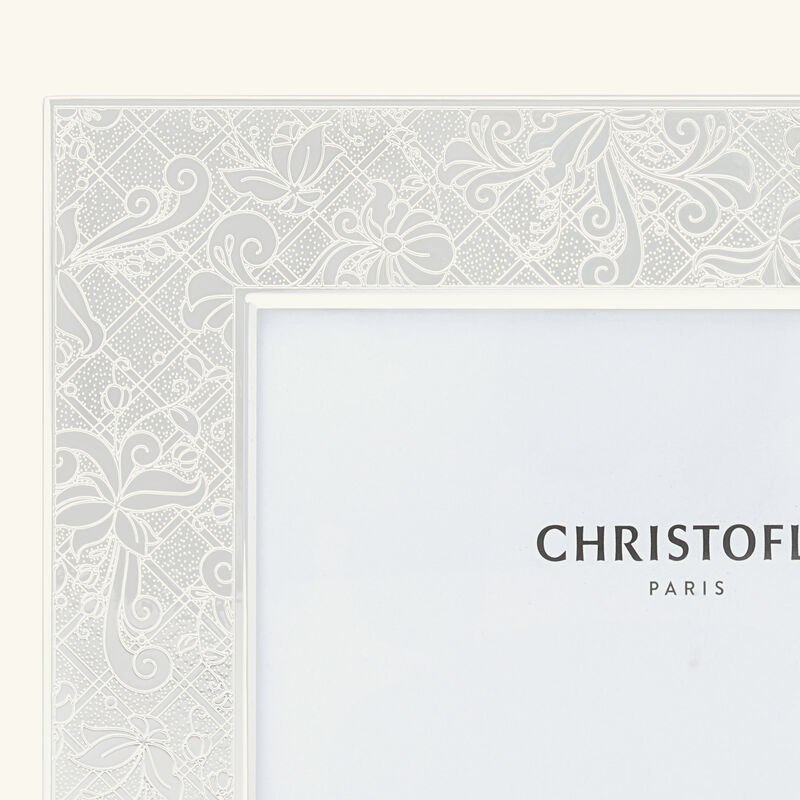 christofle jardin d eden picture frame silver 10x15cm