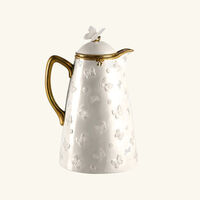 villari butterfly milk pitcher pink