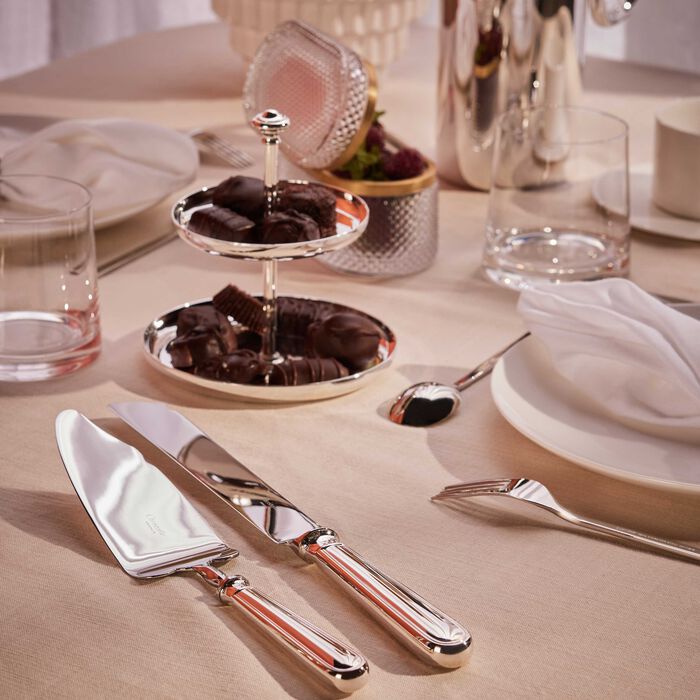christofle albi knife cake server silver