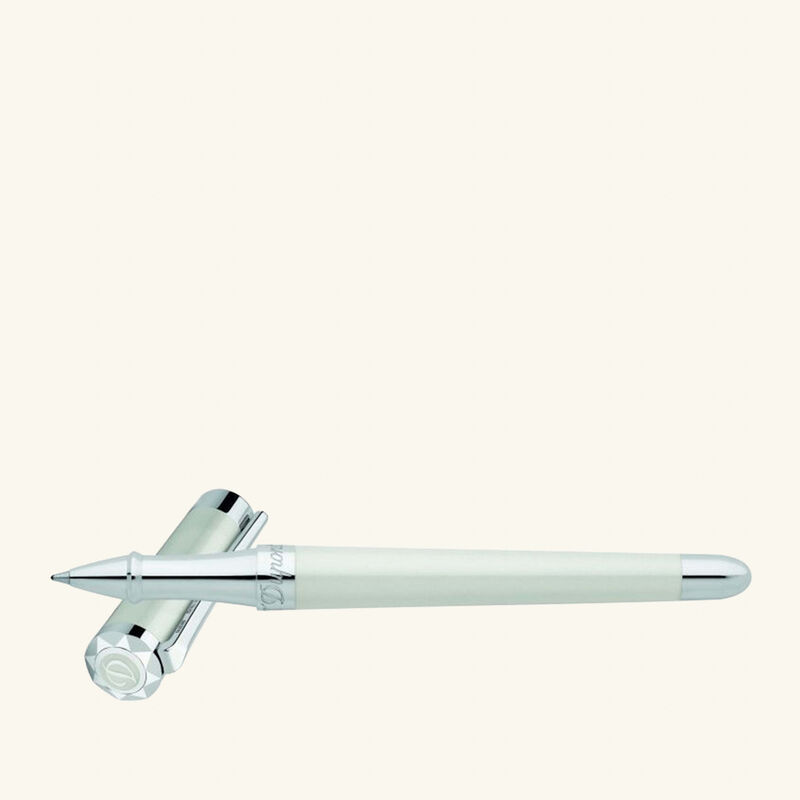 اس تي دوبون قلم حبر سائل  رولربول  ليبرتي أبيض