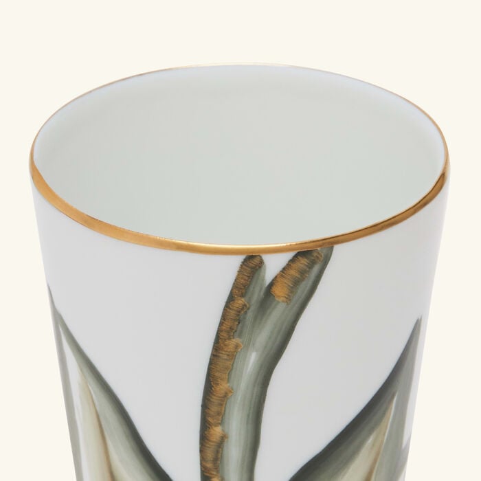 marie daage handpainted drinking glass green
