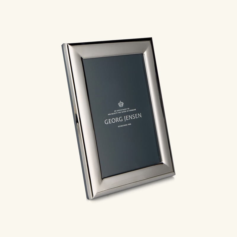 georg jensen modern picture frame silver medium