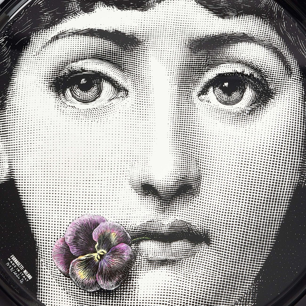 fornasetti tema e variazioni no 137 tray round large