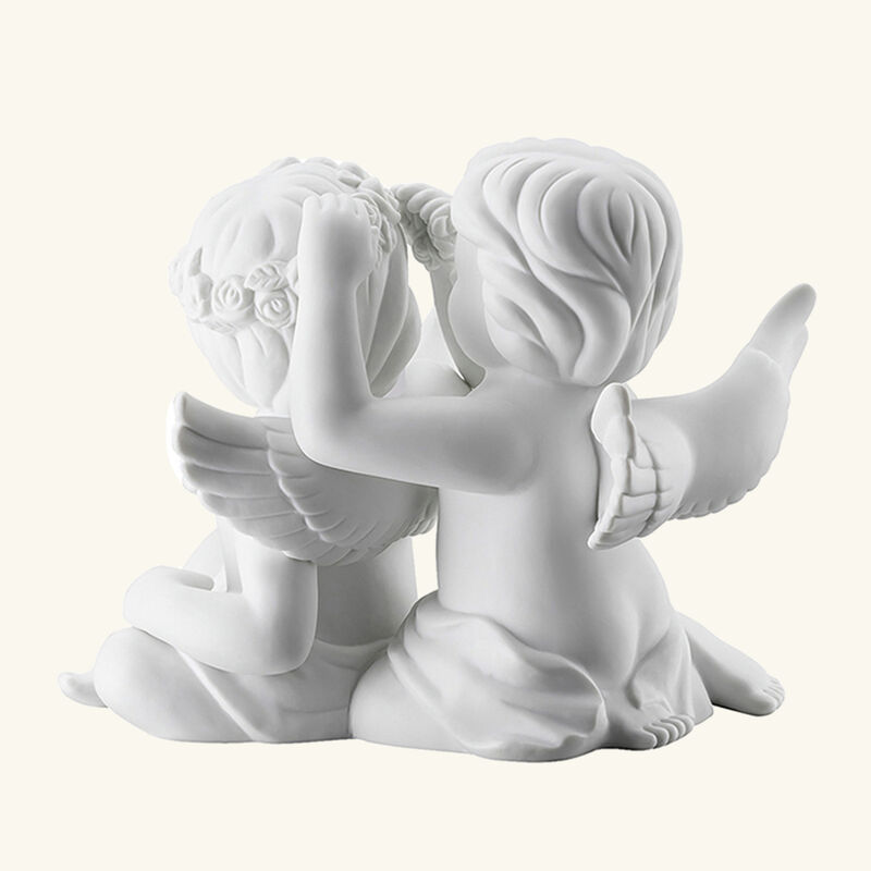 Weiss Matt Angel Figurine Mini White rosenthal weiss matt angel figurine mini white
