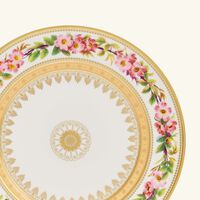 bernardaud botanique dinner plate round pink 26cm