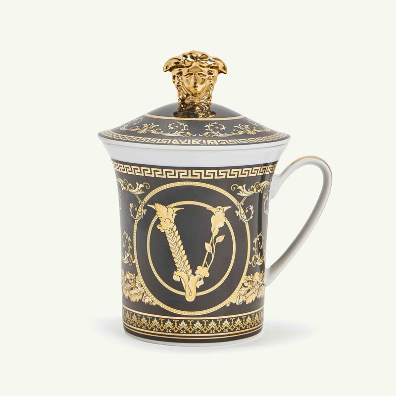 Virtus Gala Mug Black versace virtus gala mug black