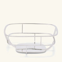 christofle silver time bread basket silver plated