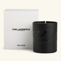 karl lagerfeld iris noir candle