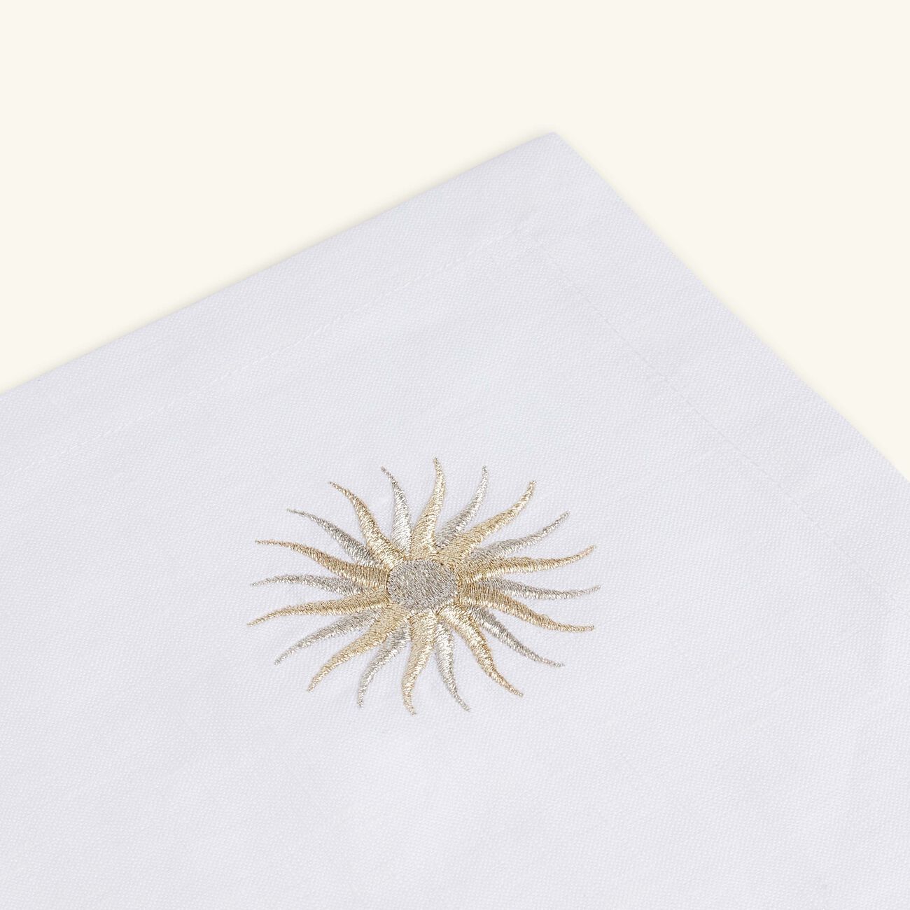 Sunshine Napkin White catherine denoual sunshine napkin white