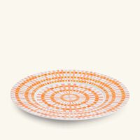bernardaud terra rosa salad plate round orange 21cm