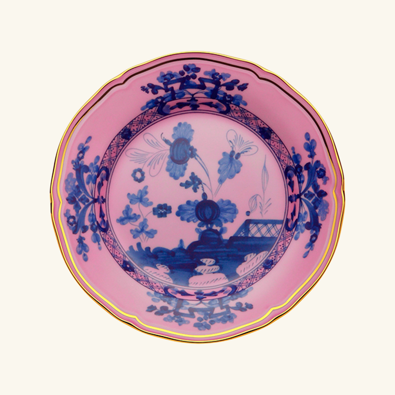 طبق الخبز أوريينتي إيتاليانيو أزاليا دائري وردي 17 سم جينوري 1735 طبق الخبز أوريينتي إيتاليانيو أزاليا دائري وردي 17 سم