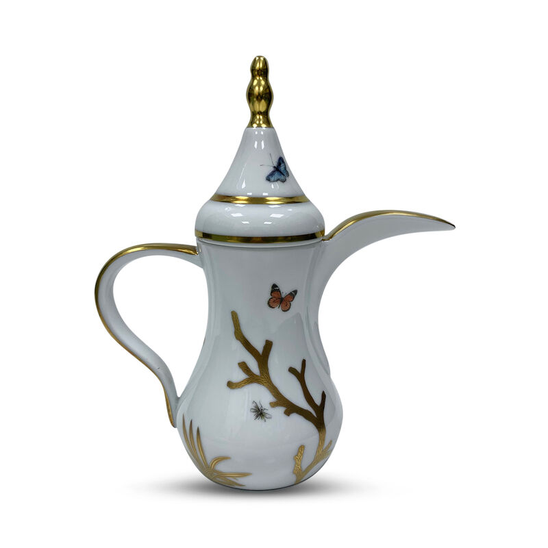 Aux Oiseaux Oriental Coffee Pot, large