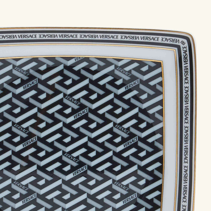 versace la greca trinket tray square
