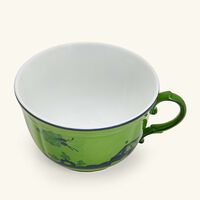 ginori 1735 antico doccia tea cup green
