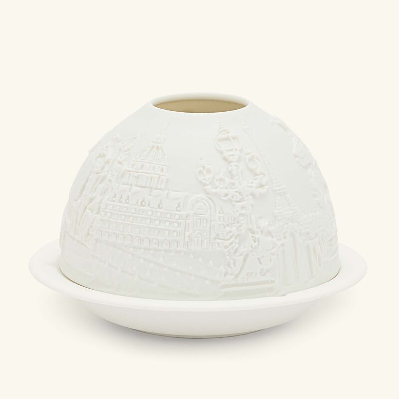 bernardaud paris monuments led lithophanie